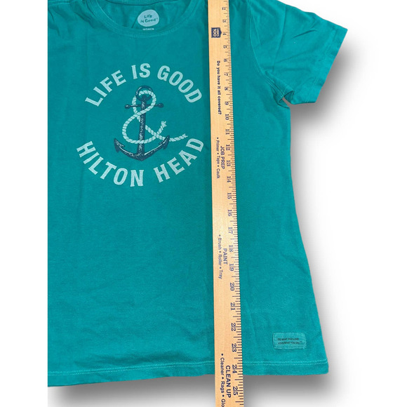 Life is Good -‎ Hilton Head Cotton T-Shirt - Size: Medium - Picture 5 of 6